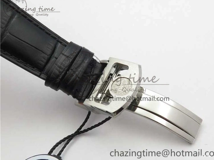 MIROTIME 0211 Portuguese Real PR Real Annual Calendar IW503502 ZF 1:1 Best Edition Black Dial Steel Markers on Black Leather Strap A StreetReady 7134